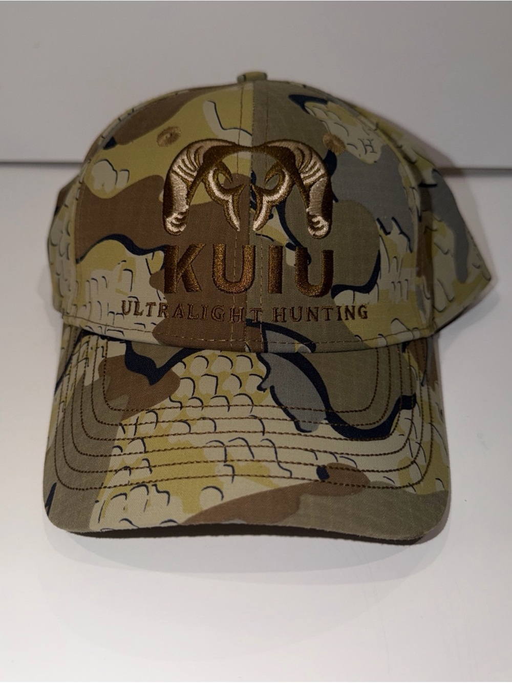 KUIU Ultralight Hunting Baseball Hat Camo Embroidered Adjustable Strap Back